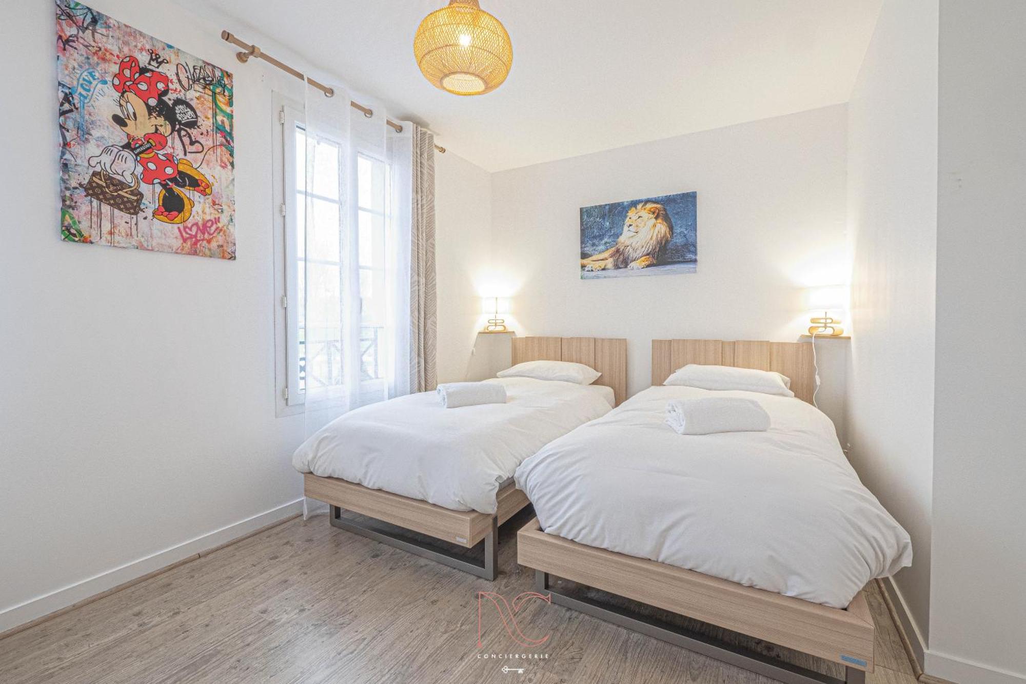 *Disneyland-Paris* 7Pers, Wifi, Parking Bailly-Romainvilliers Buitenkant foto