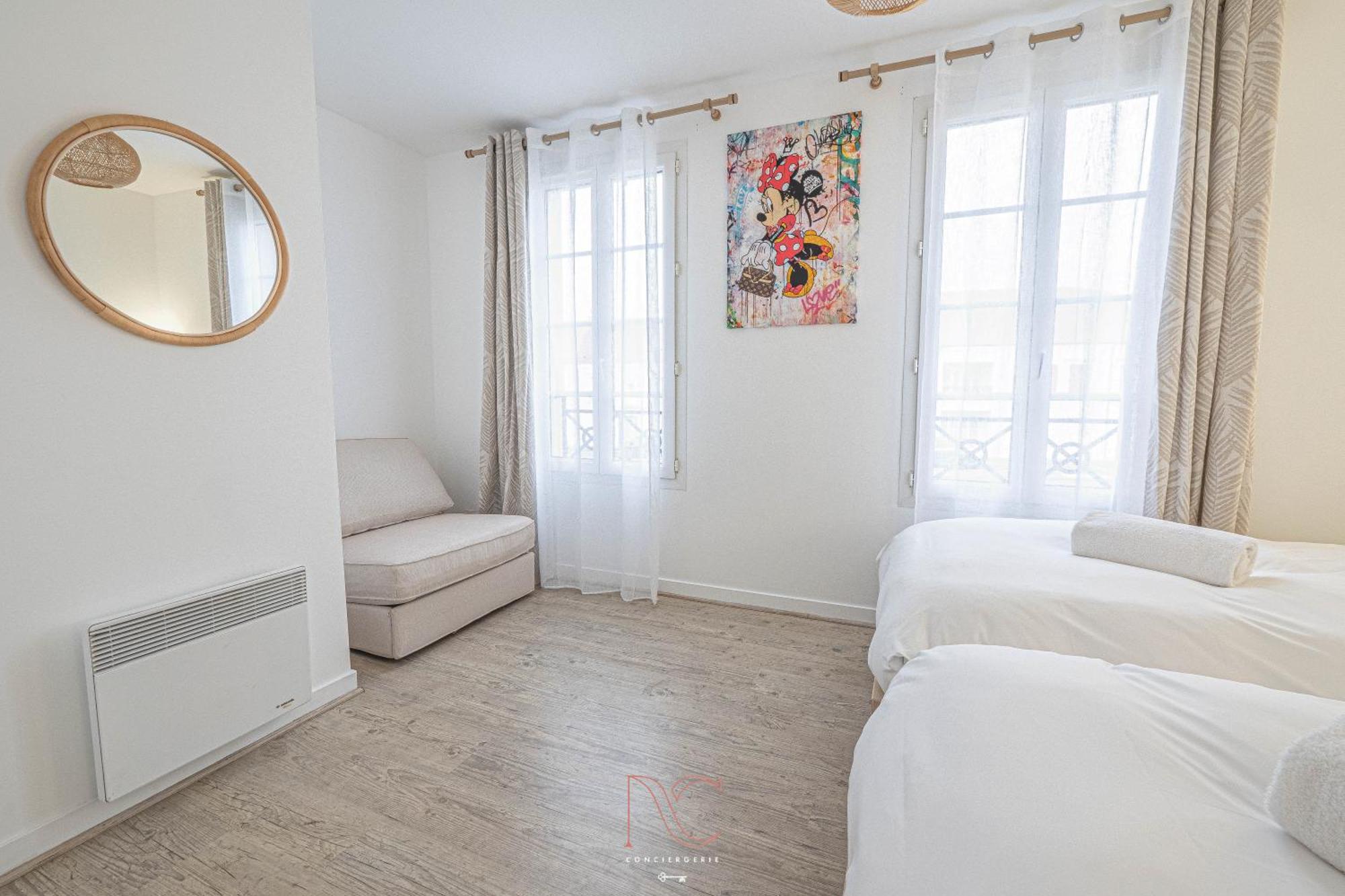 *Disneyland-Paris* 7Pers, Wifi, Parking Bailly-Romainvilliers Buitenkant foto
