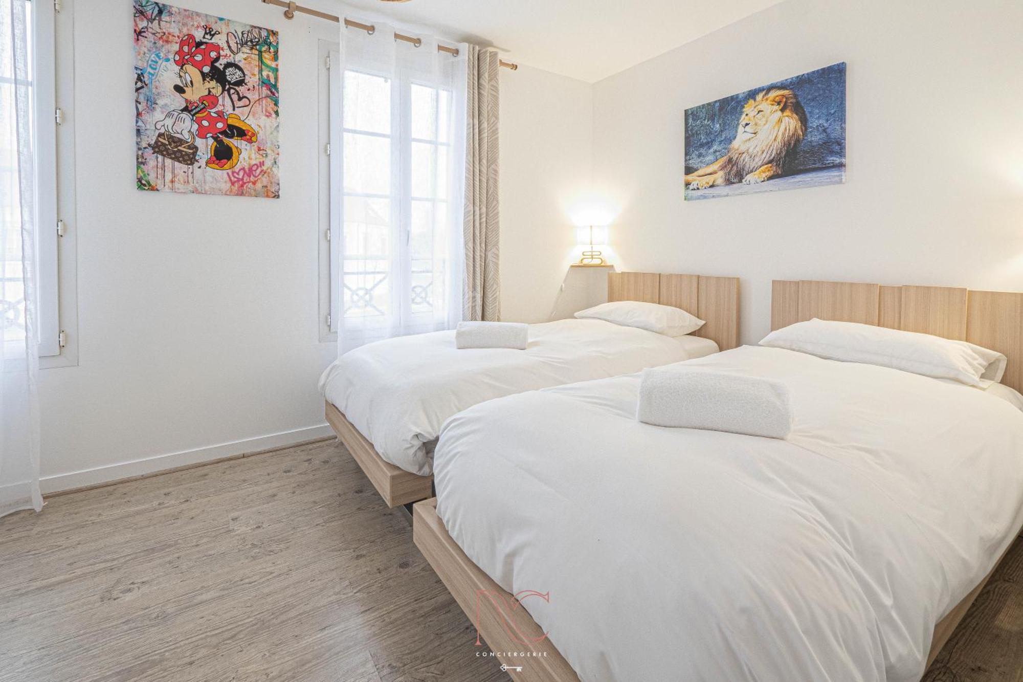 *Disneyland-Paris* 7Pers, Wifi, Parking Bailly-Romainvilliers Buitenkant foto